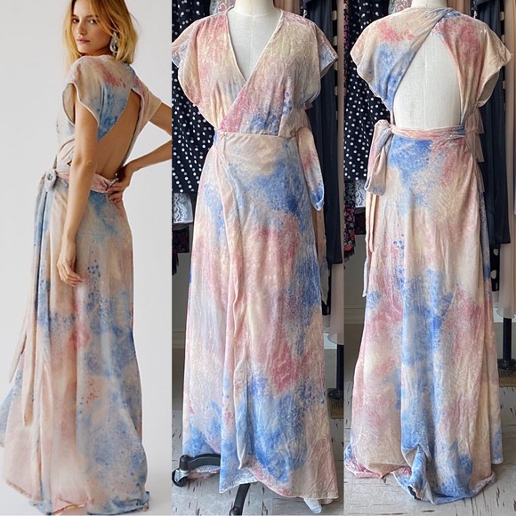 Free People Desert Flower Maxi Dress 